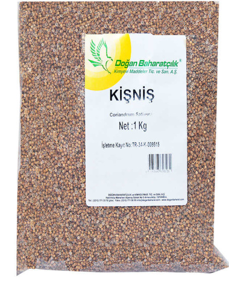 Kişniş Doğal Tane 1000 Gr Paket