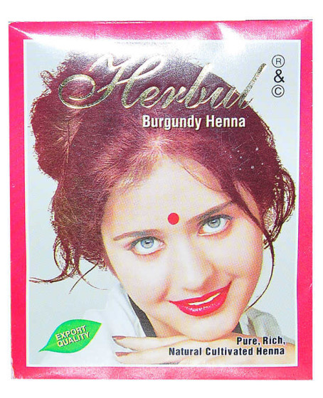Kızıl Hint Kınası (Burgundy Henna) 10 Gr Paket