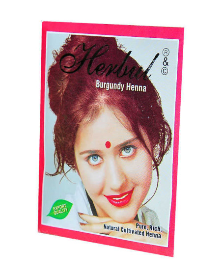 Kızıl Hint Kınası (Burgundy Henna) 10 Gr Paket