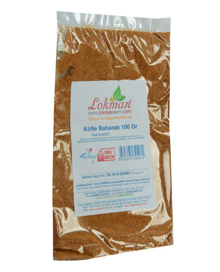 Köfte Baharatı Saf Baharat Karışımı 100 Gr Paket