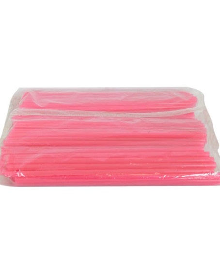 Körüksüz Pipet Ayran Kola Meşrubat Pipeti 19 Cm Kırmızı 150 Adet Paket