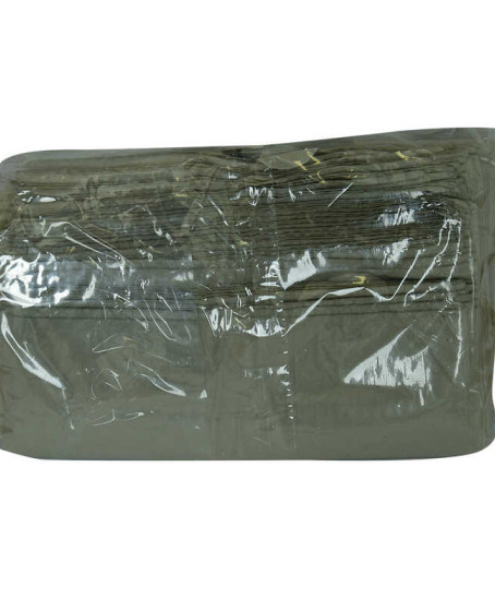 Küçük Boy Atlet Geri Dönüşüm Granül Çanta Poşet 40X25 Cm Kalın Gri 1000 Gr 1 Paket
