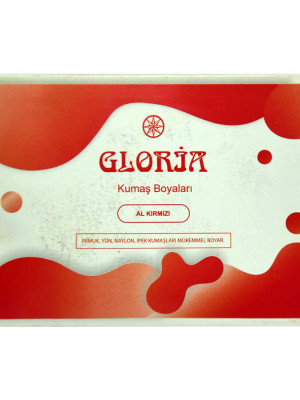 Kumaş Boyası Al Kırmızı 10 Gr Paket