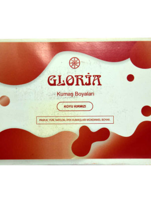 Kumaş Boyası Koyu Kırmızı 10 Gr Pkt