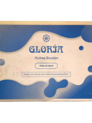 Kumaş Boyası Parlak Mavi 10 Gr Pkt