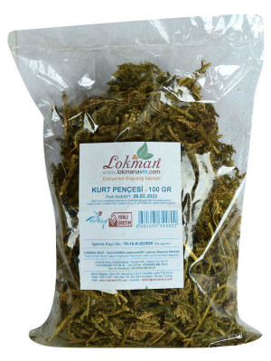 Kurt Pençesi Otu Doğal 100 Gr Paket