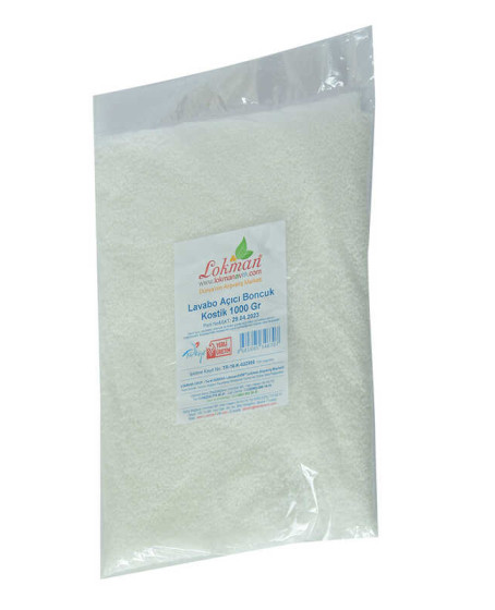 Lavabo Açıcı Boncuk Kostik 1000 Gr Paket
