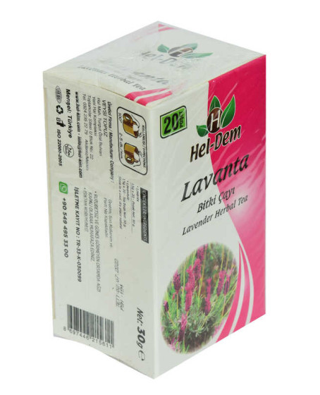 Lavanta Bitki Çayı 2 Gr x 20 Süzen Poşet 40 Gr
