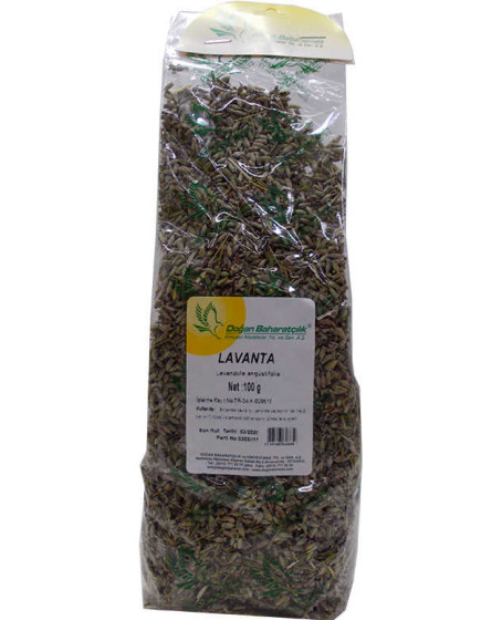 Lavanta Çiçeği Doğal 100 Gr Paket