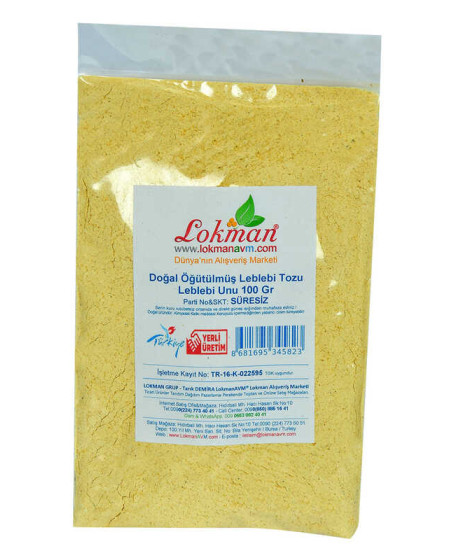 Leblebi Tozu Leblebi Unu Öğütülmüş Doğal 100 Gr Paket
