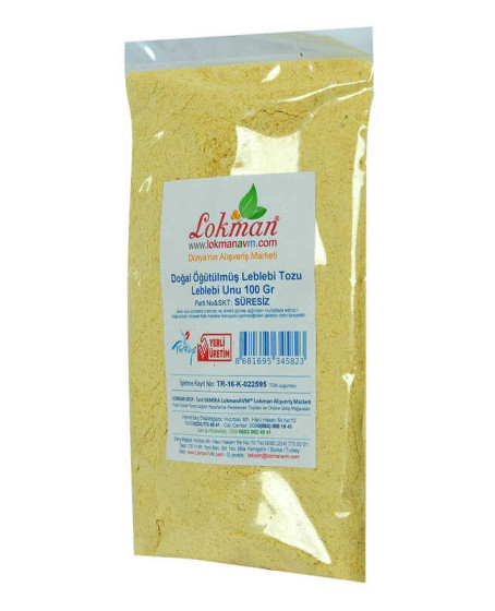 Leblebi Tozu Leblebi Unu Öğütülmüş Doğal 100 Gr Paket