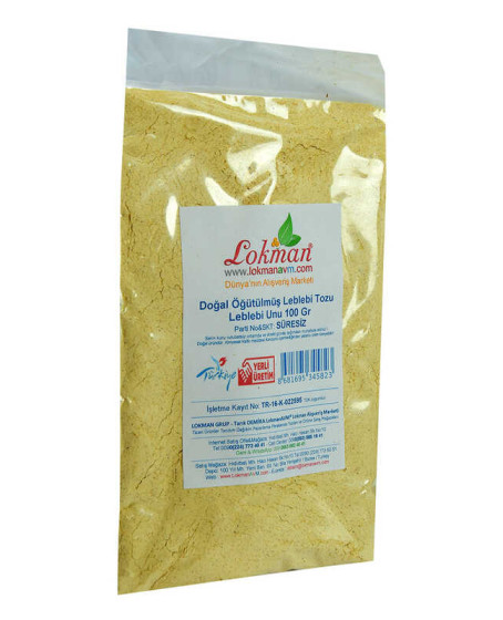 Leblebi Tozu Leblebi Unu Öğütülmüş Doğal 100 Gr Paket
