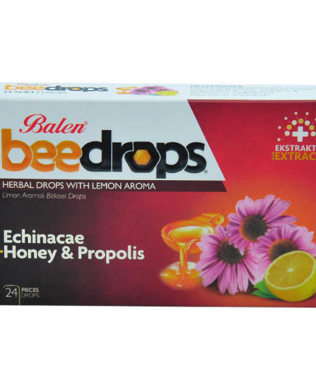 Limon Aromalı Bitkisel Drops 24Adet