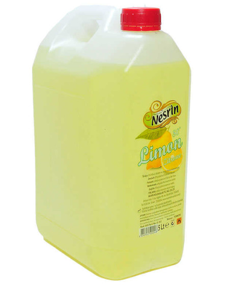 Limon Kolonyası 80 Derece Pet Bidon 5 Lt