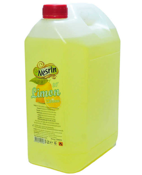 Limon Kolonyası 80 Derece Pet Bidon 5 Lt