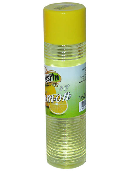 Limon Kolonyası 80 Derece Pet Şişe 160 ML
