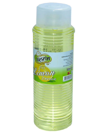 Limon Kolonyası 80 Derece Pet Şişe 500 ML