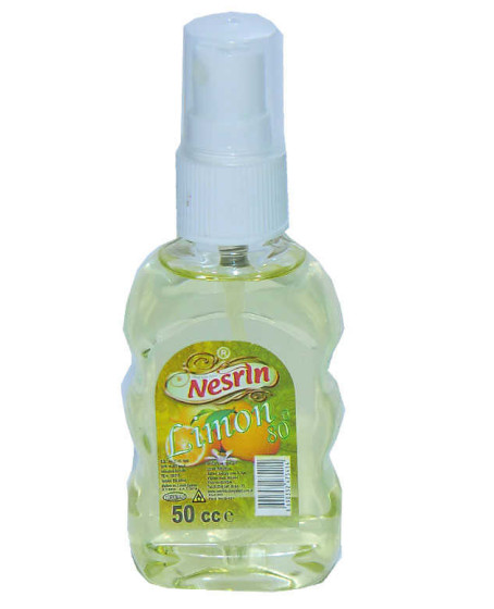 Limon Kolonyası 80 Derece Pet Şişe Sprey 50 ML