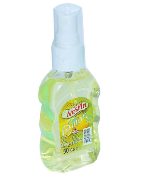 Limon Kolonyası 80 Derece Pet Şişe Sprey 50 ML