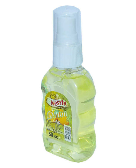 Limon Kolonyası 80 Derece Pet Şişe Sprey 50 ML