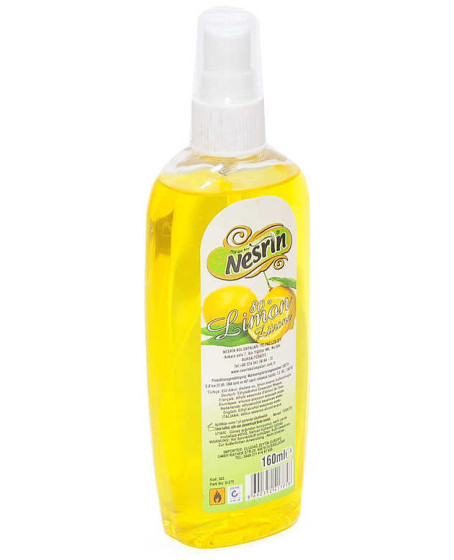 Limon Kolonyası Sprey 80 Derece Pet Şişe 160 ML