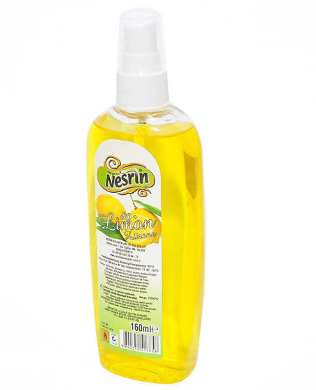 Limon Kolonyası Sprey 80 Derece Pet Şişe 160 ML