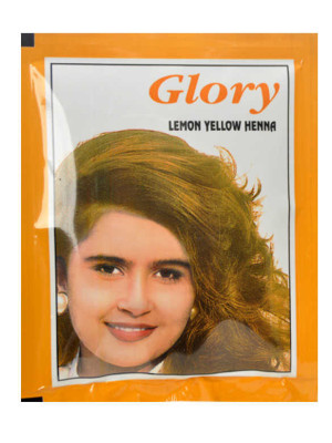 Limon Sarı Hint Kınası (Lemon Yellow Henna) 10 Gr Paket