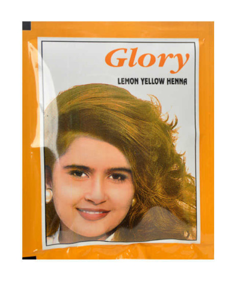 Limon Sarı Hint Kınası (Lemon Yellow Henna) 10 Gr Paket