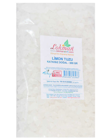 Limon Tuzu Granül Çakıl 500 Gr Paket