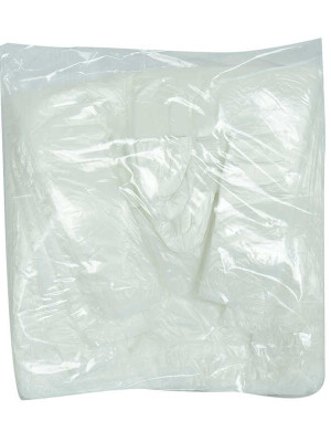 Ekonomik Küçük Boy Atlet Hışır Poşet 38X22 Cm İnce Beyaz 250 Adet 1 Paket