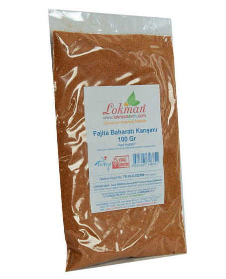 Fajita Baharatı Karışımı 100 Gr Paket