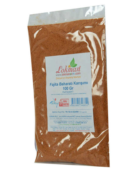 Fajita Baharatı Karışımı 100 Gr Paket