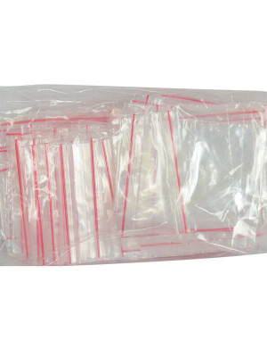 Kilitli Naylon Torba Poşet 5X5 Cm Şeffaf 100 Adet 1 Paket