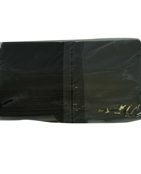 Orta Boy Atlet Geri Dönüşüm Granül Çanta Poşet 47X27 Cm Kalın Siyah 1000 Gr 1 Paket