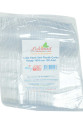 Lüks Kaşık Sert Plastik Çorba Kaşığı 1654 mm Şeffaf 100 Adet 1 Paket