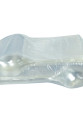 Lüks Kaşık Sert Plastik Çorba Kaşığı 1654 mm Şeffaf 100 Adet 1 Paket