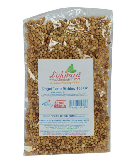 Mahlep Doğal Tane 100 Gr Paket