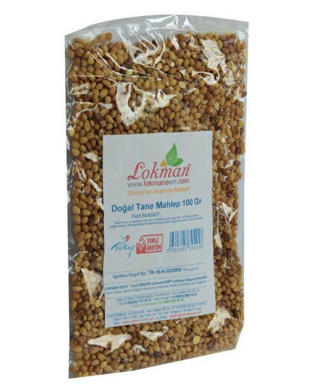Mahlep Doğal Tane 100 Gr Paket