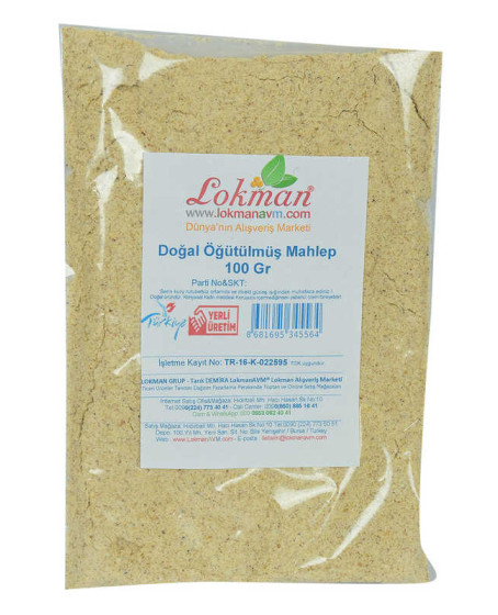 Mahlep Öğütülmüş Saf Doğal 100 Gr Paket