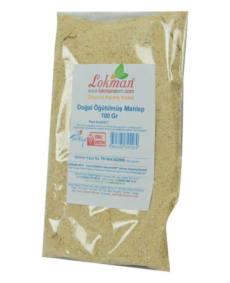 Mahlep Öğütülmüş Saf Doğal 100 Gr Paket