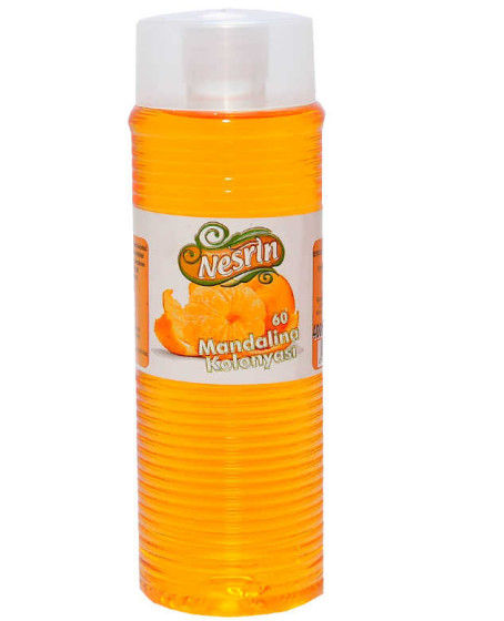 Mandalina Kolonyası 60 Derece Pet Şişe 400 ML