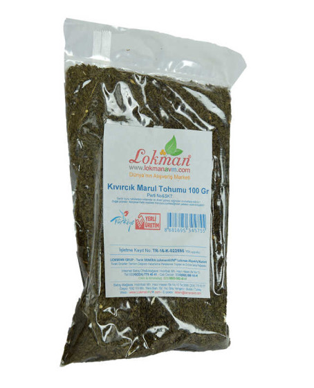 Marul Tohumu Doğal Kıvırcık 100 Gr Paket