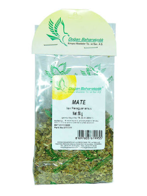 Mate Yaprağı Otu Doğal 50 Gr Paket