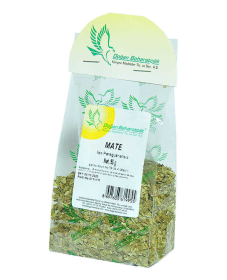 Mate Yaprağı Otu Doğal 50 Gr Paket