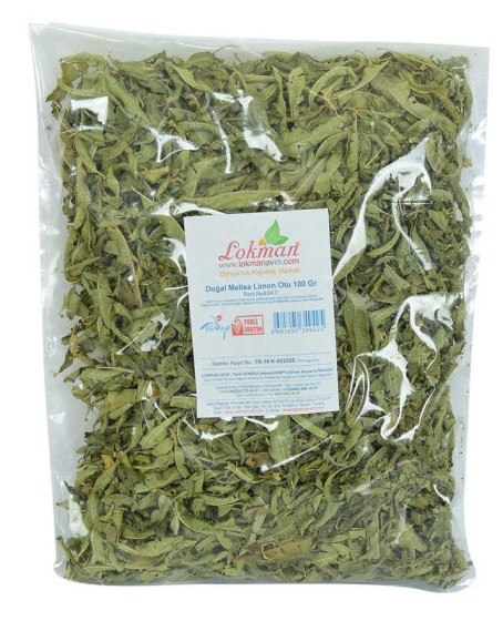 Melisa Otu Limon Otu Doğal 100 Gr Paket