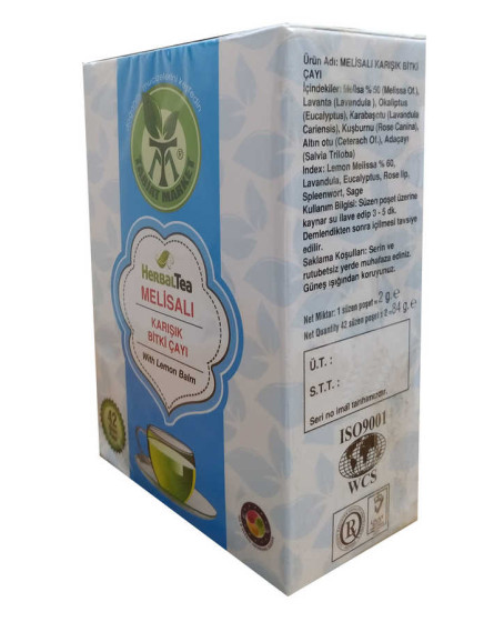 Melisalı Karışık Bitki Çayı 42 Süzen Pşt