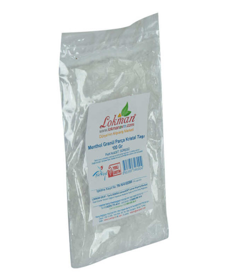 Menthol Granül Parça Kristal Taşı 100 Gr