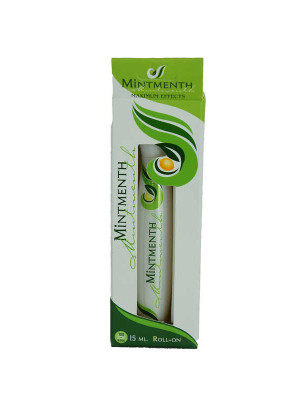 Menthol Masaj Yağı Roll On Mentol Nane Okaliptus Bitkisel Yağlar Karışımlı 15 ML