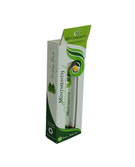 Menthol Masaj Yağı Roll On Mentol Nane Okaliptus Bitkisel Yağlar Karışımlı 15 ML