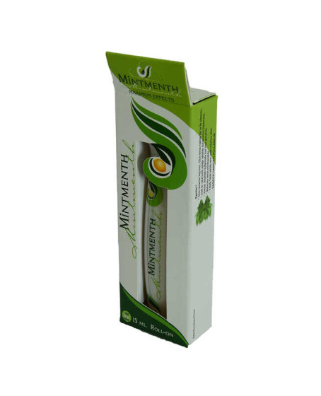 Menthol Masaj Yağı Roll On Mentol Nane Okaliptus Bitkisel Yağlar Karışımlı 15 ML
